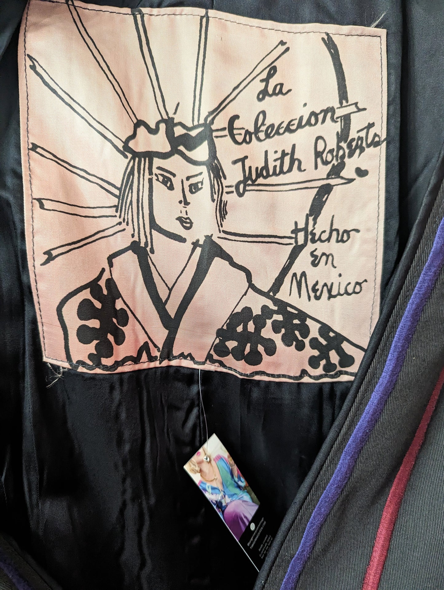 80s Judith Roberts Jacket Wearable Art