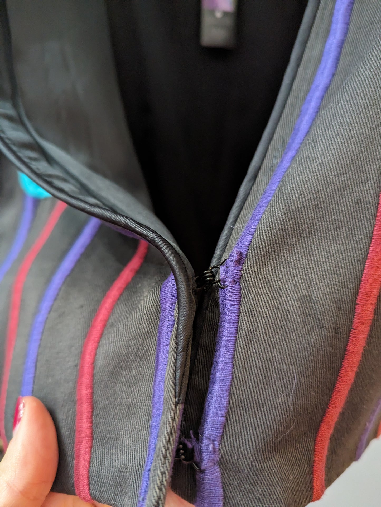 80s Judith Roberts Jacket Wearable Art