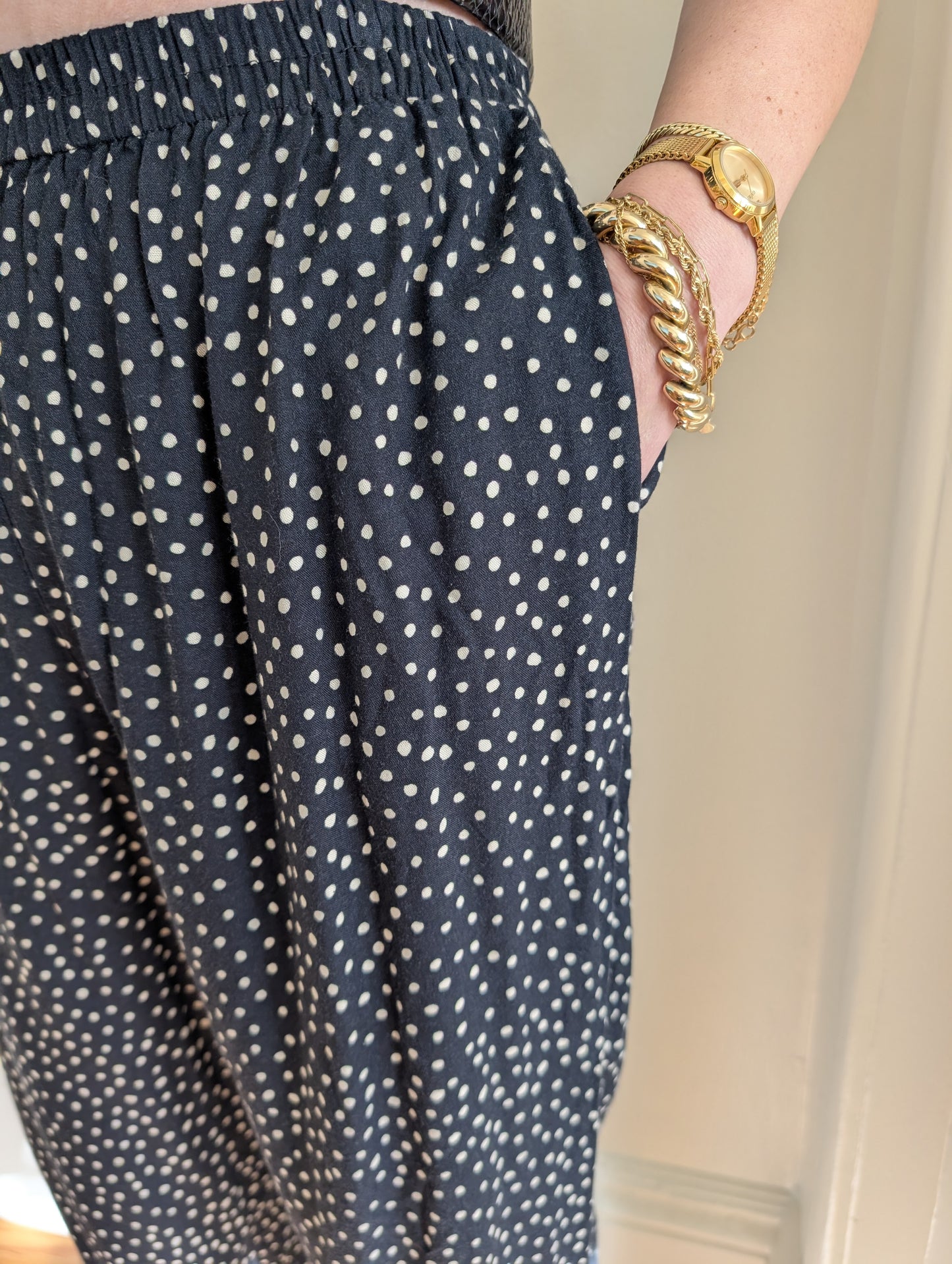 90s Polka-dotted Pants
