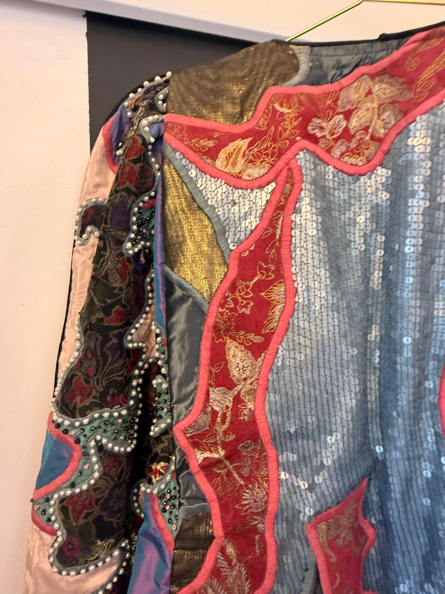 80s Judith Roberts Beaded Sequin Jacket