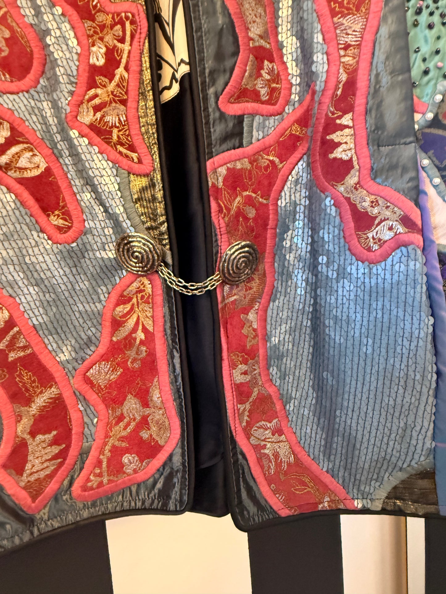 80s Judith Roberts Beaded Sequin Jacket