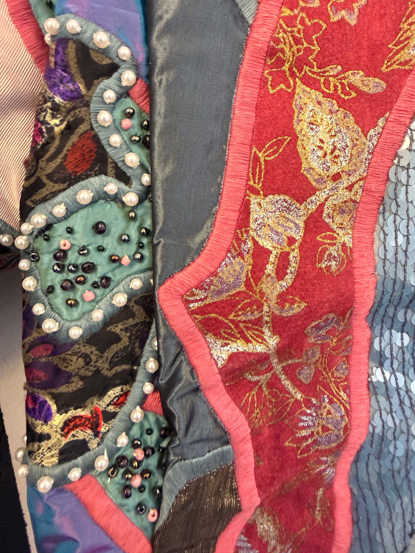 80s Judith Roberts Beaded Sequin Jacket