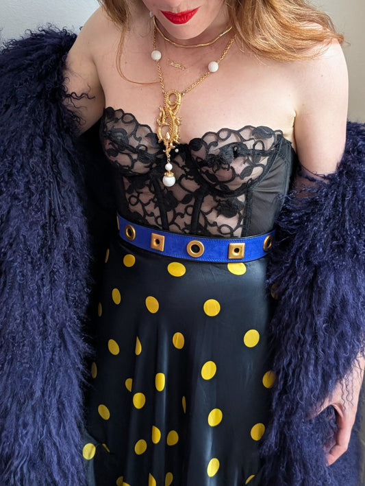90s Lace Corset Top