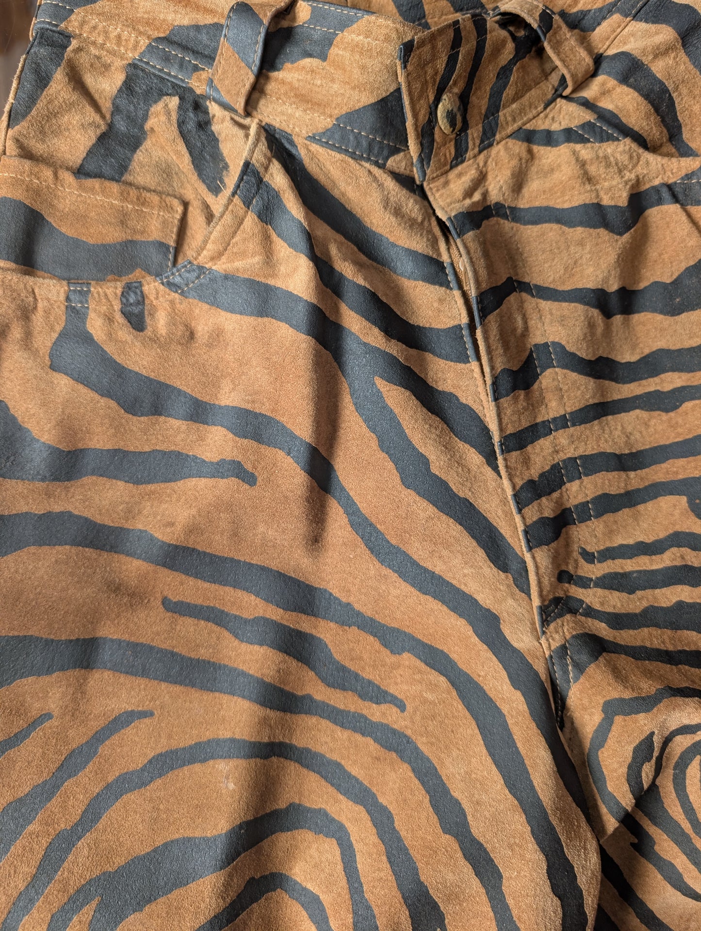 80s Tiger Suede Pants