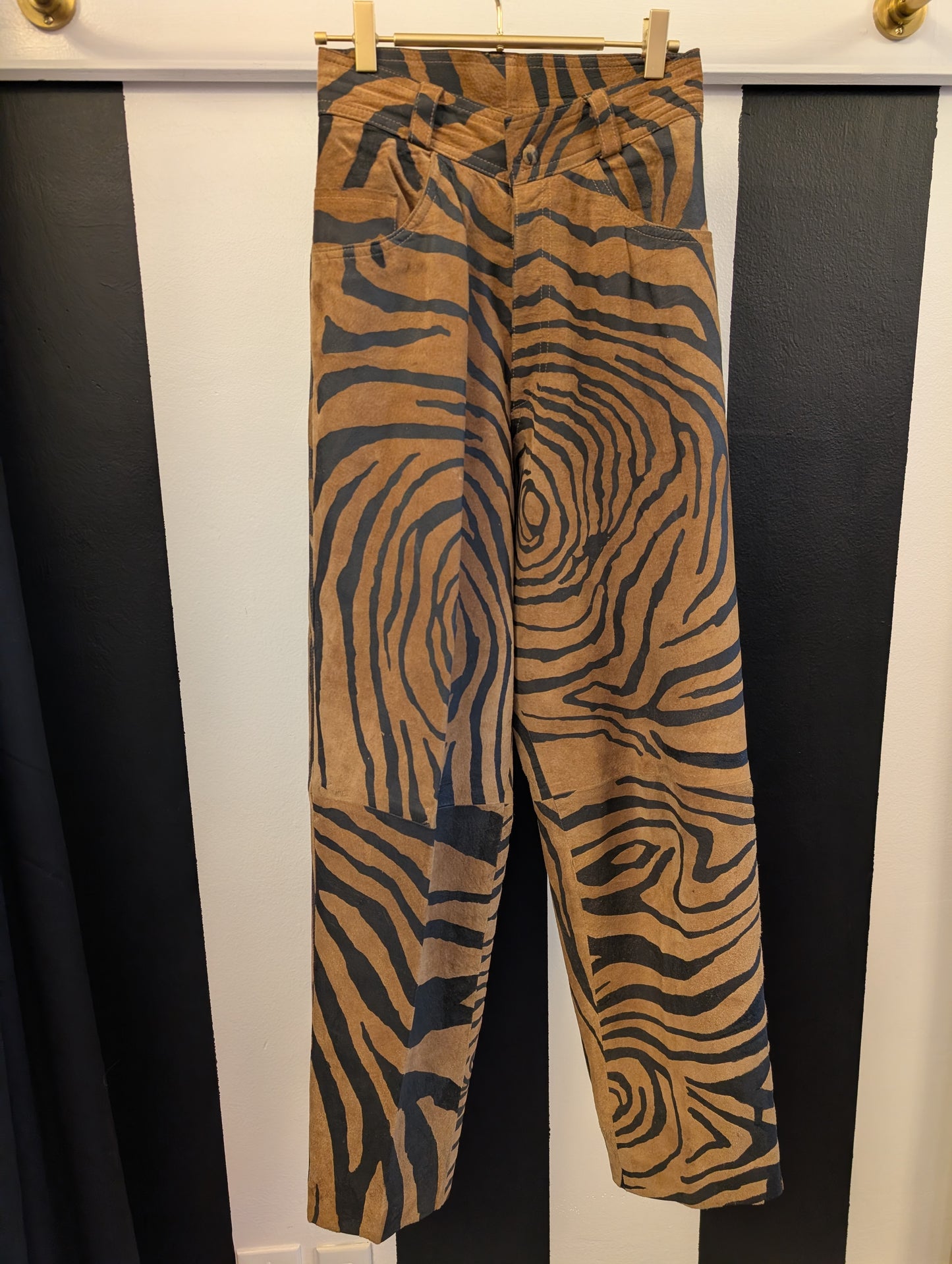 80s Tiger Suede Pants