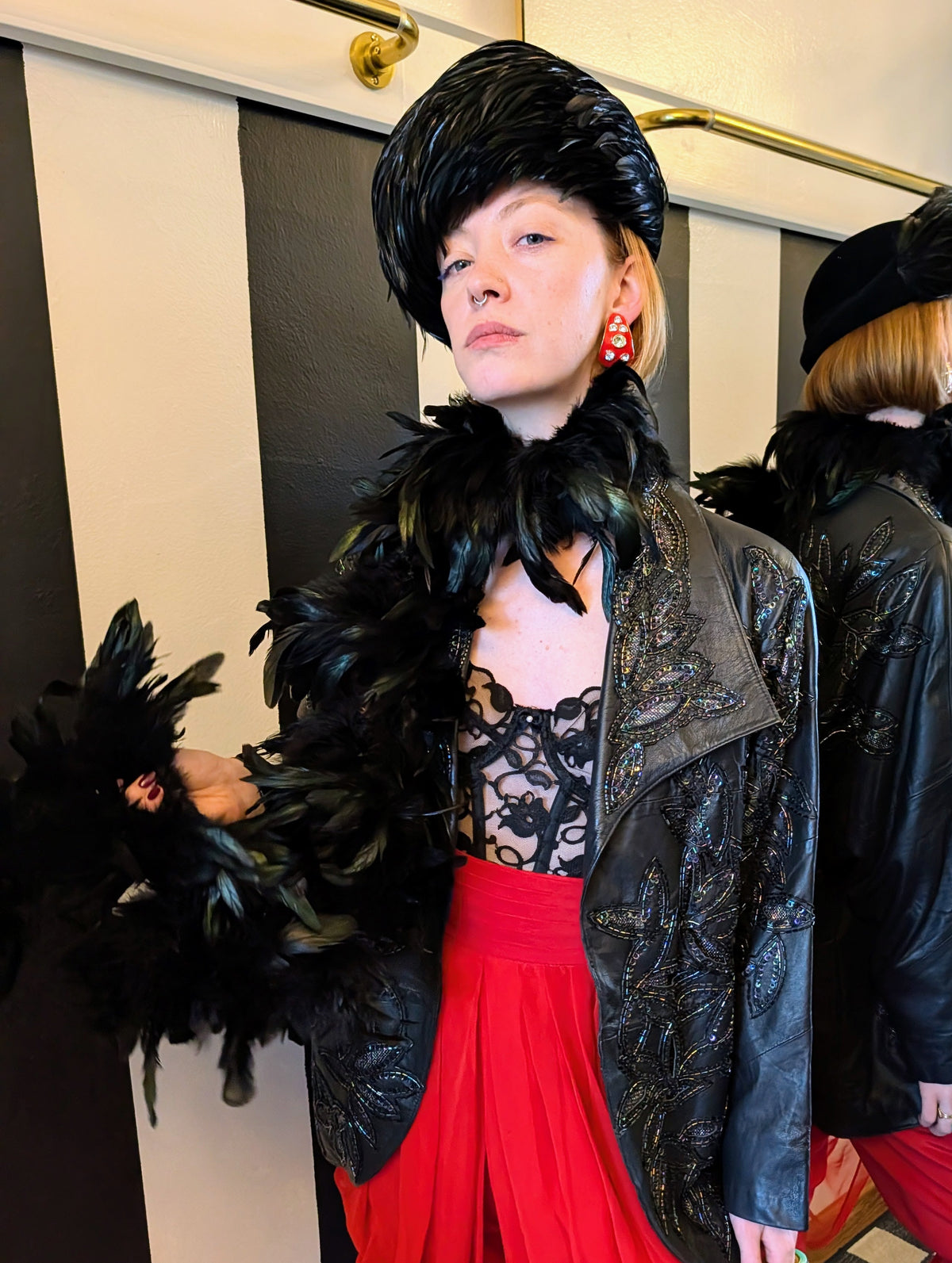 Vintage Feather Boa