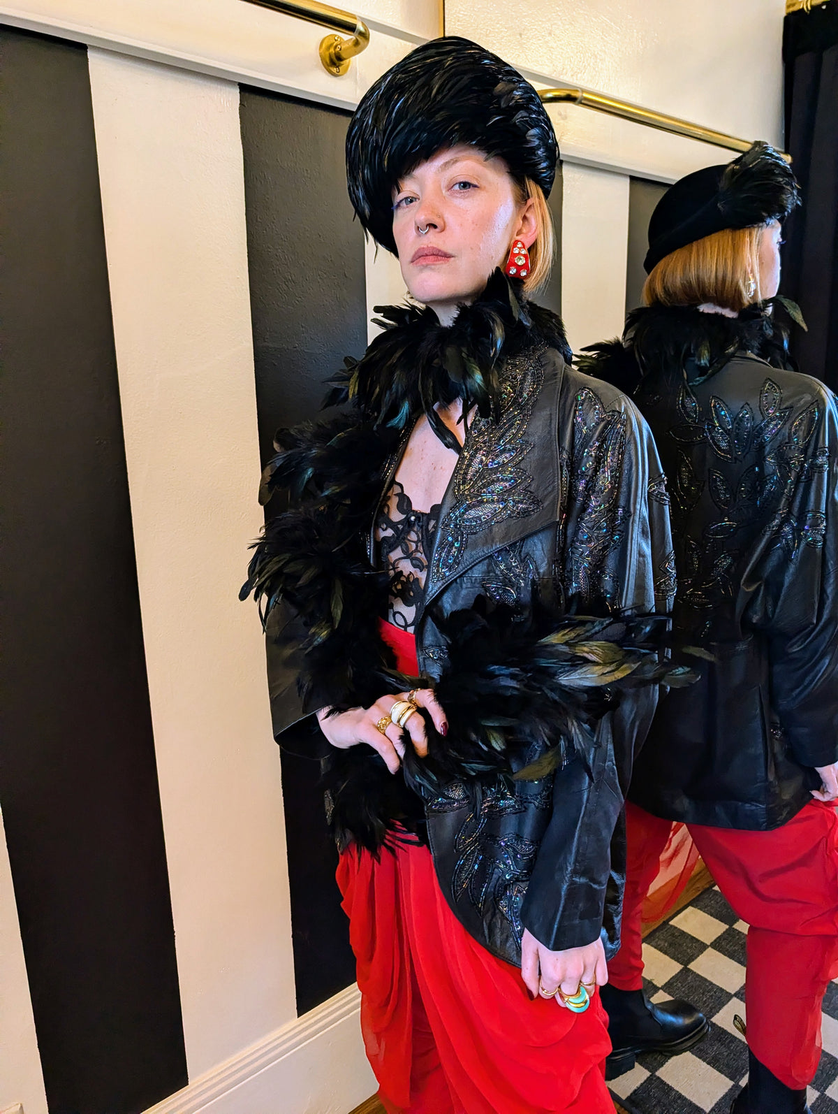 Vintage Feather Boa