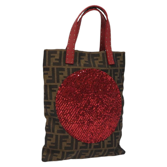 Vintage 2003 Fendi Tokyo Edition Zucca Sequin Tote