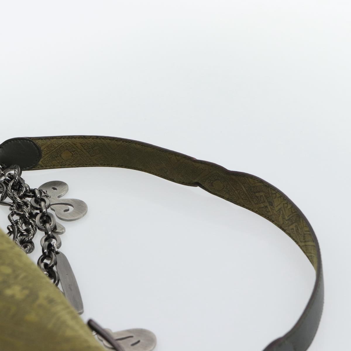 Vintage Y2K Salvatore Ferragamo Olive Suede Hobo Bag
