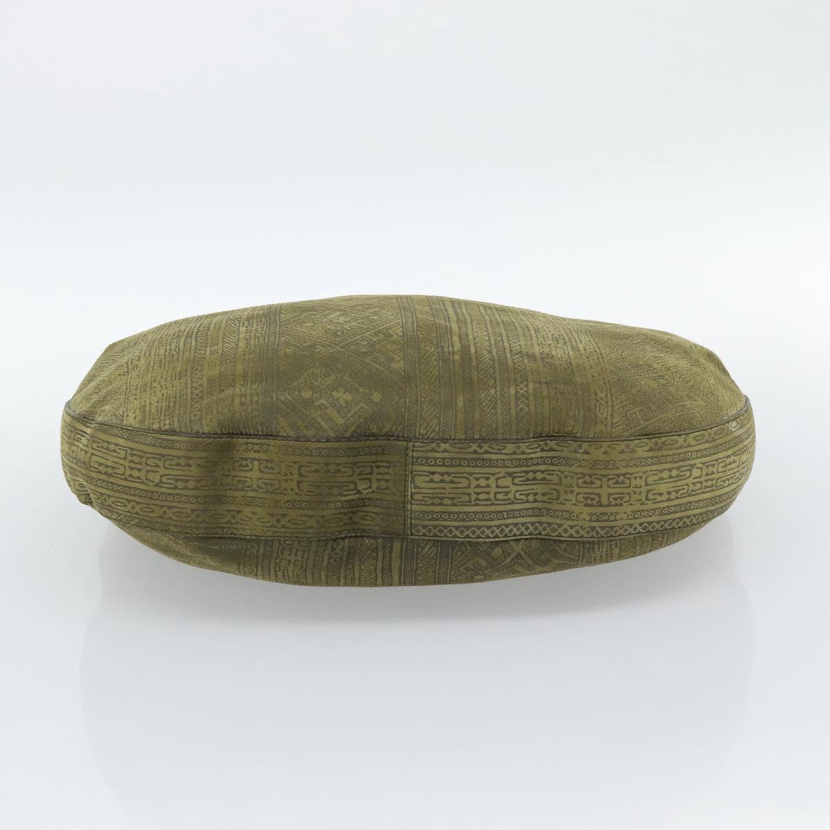 Vintage Y2K Salvatore Ferragamo Olive Suede Hobo Bag