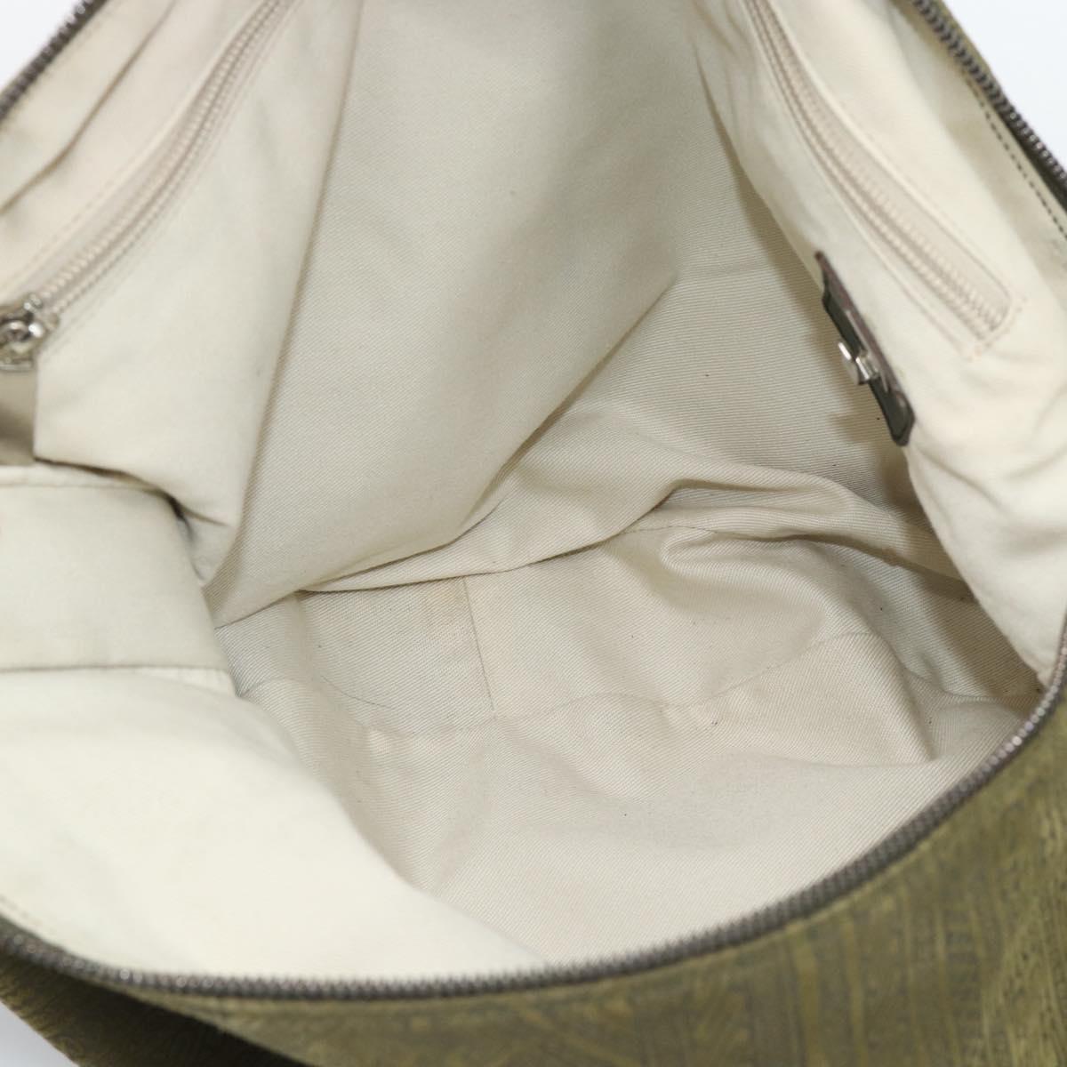 Vintage Y2K Salvatore Ferragamo Olive Suede Hobo Bag