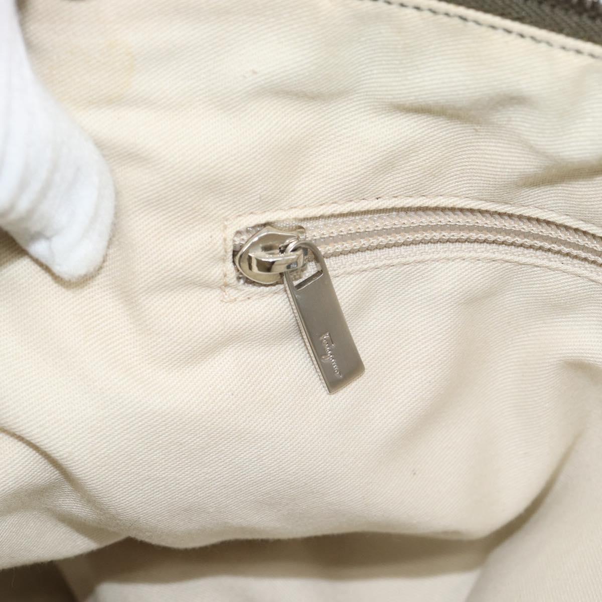 Vintage Y2K Salvatore Ferragamo Olive Suede Hobo Bag
