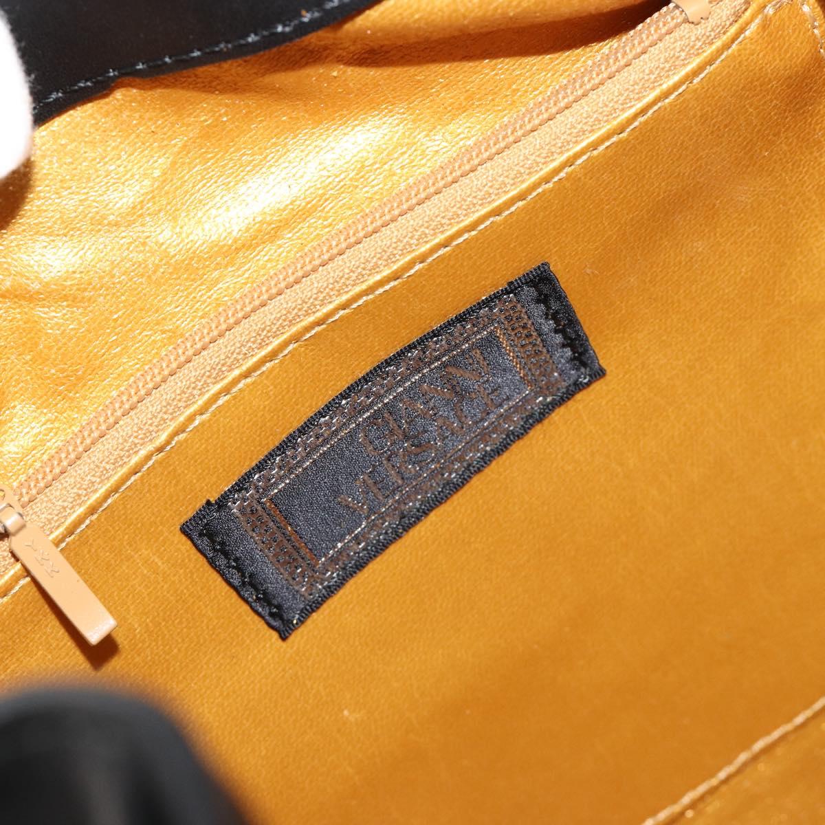 Vintage 80s/90s Gianni Versace Checkerboard Barocco Bucket Bag