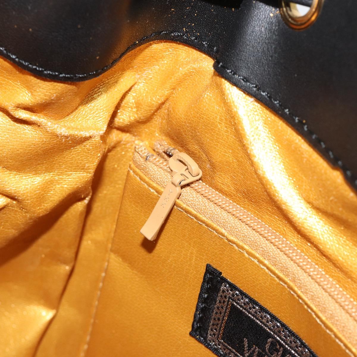 Vintage 80s/90s Gianni Versace Checkerboard Barocco Bucket Bag