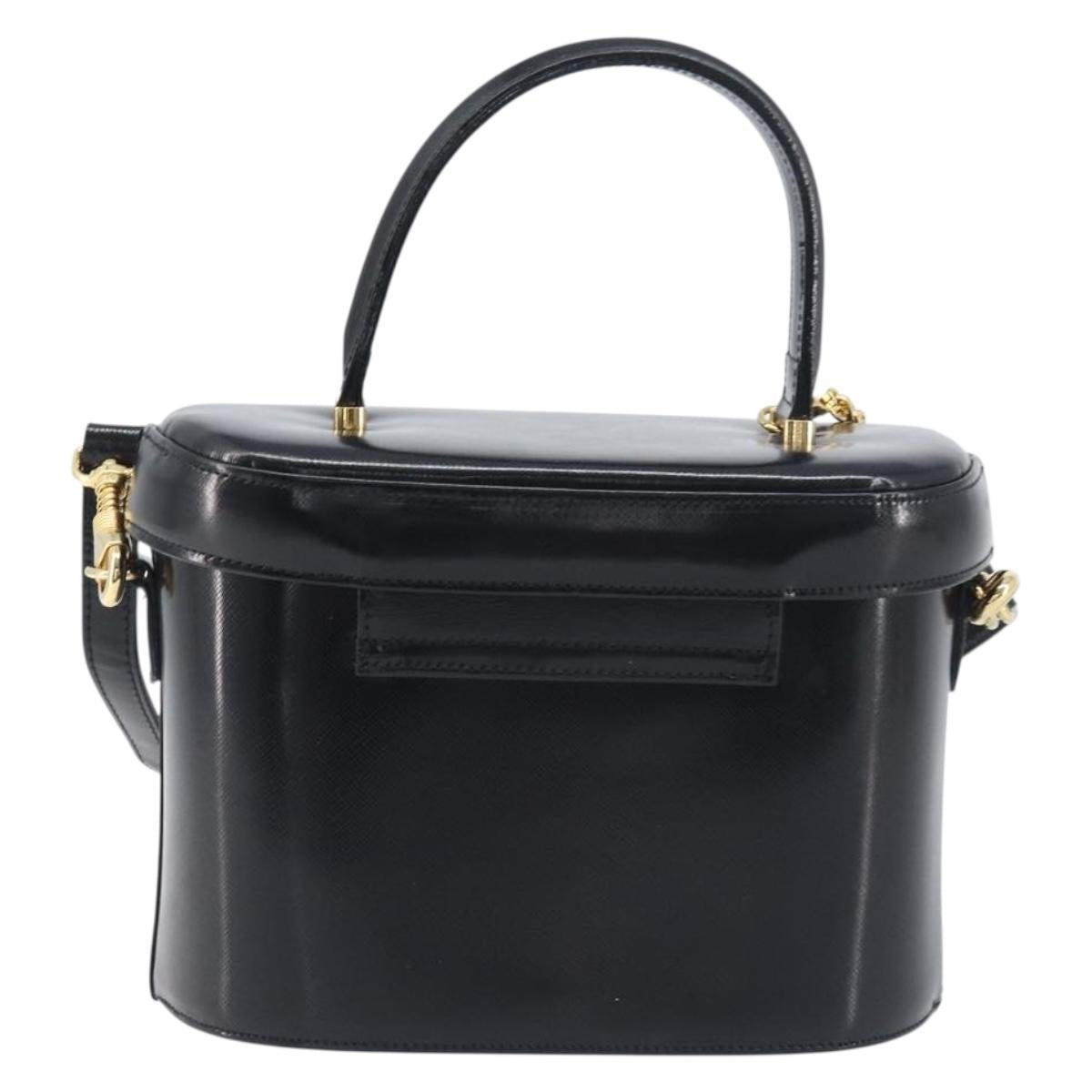 Vintage 90s Gianni Versace Sunburst Leather Vanity Bag