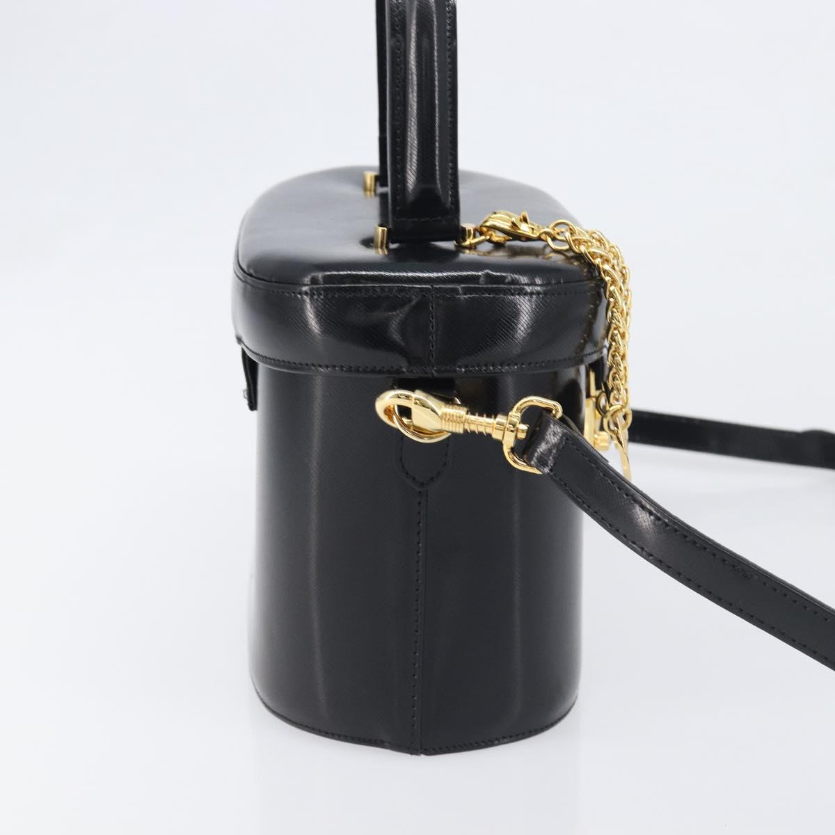 Vintage 90s Gianni Versace Sunburst Leather Vanity Bag