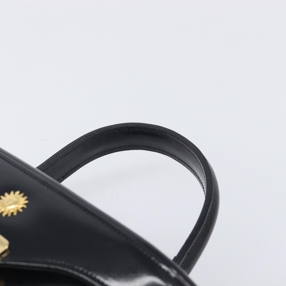 Vintage 90s Gianni Versace Sunburst Leather Vanity Bag