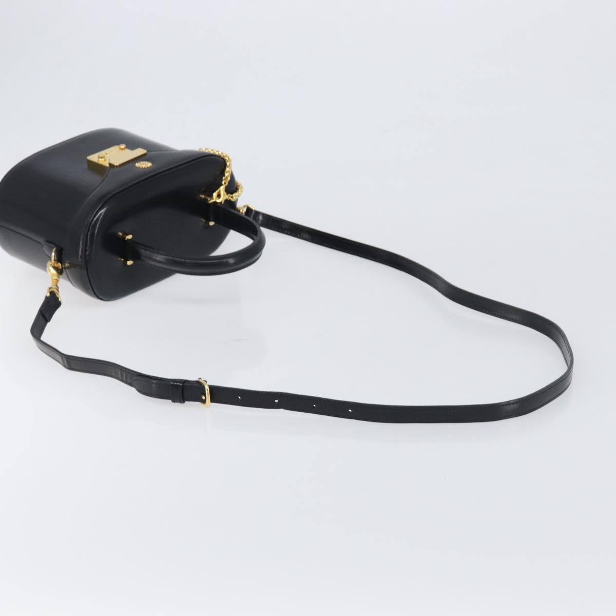 Vintage 90s Gianni Versace Sunburst Leather Vanity Bag